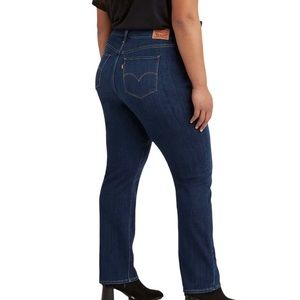 LEVI’S Women Plus Size 724 High-Rise,Size 18W M